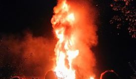 TRADIŢIE: Dealurile Bărbuleţului, purificate prin Focul lui Sumedru